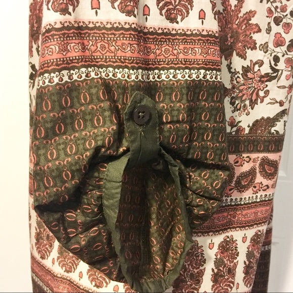 ART AND SOUL boho paisley tunic - Picture 4 of 6